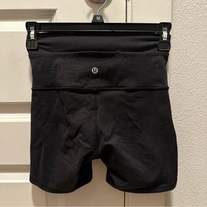 Lululemon Black Biker Shorts